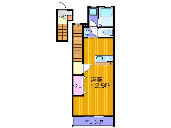 グレ－スヴィラの物件間取画像